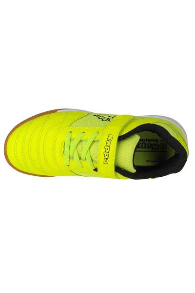 Žluté dětské boty Kappa Damba K Jr 260765K-4011