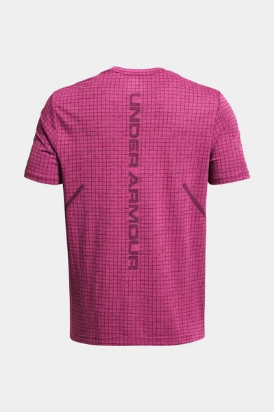 Under Armour pánské růžové funkční tričko M