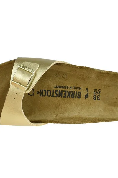 Zlaté dětské žabky Birkenstock Madrid BF Inny