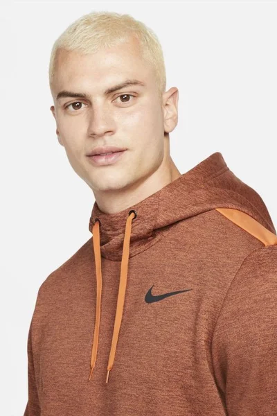 Oranžová pánská mikina Nike Therma M CU6214-816