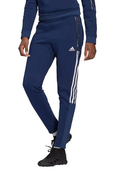 Modré dámské tepláky Adidas Tiro 21 Sweat W GK9676