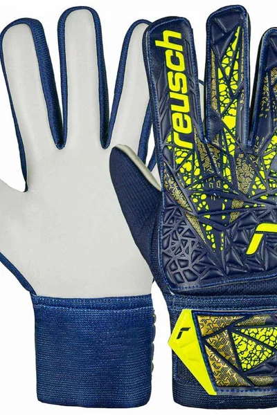 Juniorské brankářské rukavice Solid Grip Reusch Attrakt