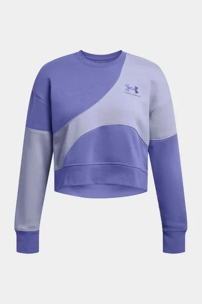 Under Armour Dámská Modrá Mikina s Kapucí