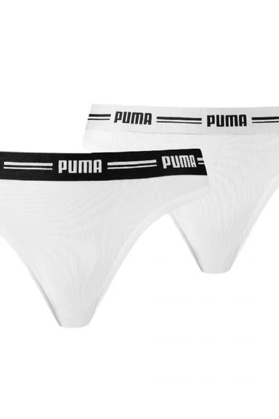 Bílá dámská tanga Puma String 2P Pack W 907854 04