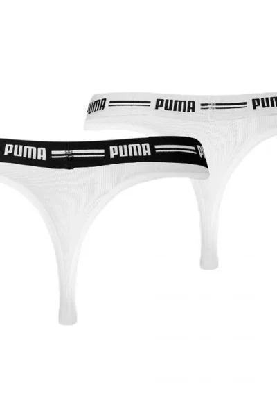 Bílá dámská tanga Puma String 2P Pack W 907854 04