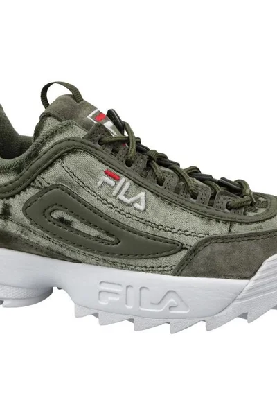 Fila Disruptor S Low Zelené Dámské Sportovní Boty