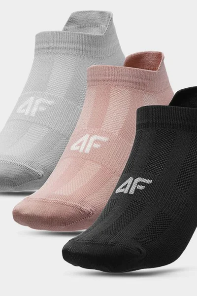 Pohodlné sportovní ponožky 4F - 3 páry
