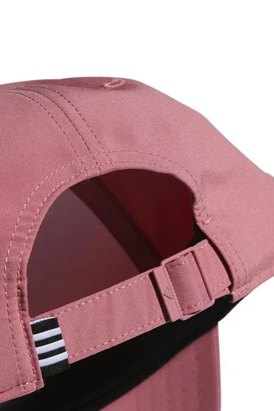 Růžová kšiltovka Adidas BBall Cap LT Emb