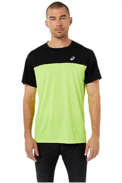 Zelené pánské tričko Asics Race SS Top Tee M 2011C239-300