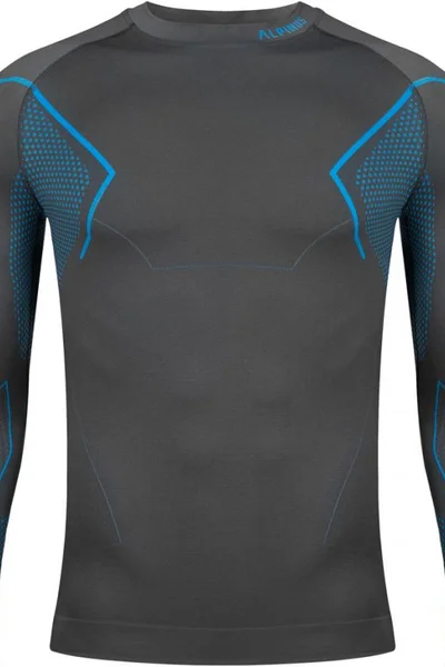 Šedé pánské termo legíny Alpinus Active Base Layer M GT43860