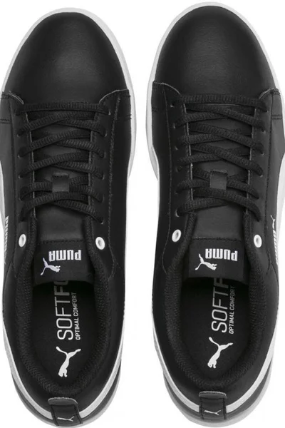 Dámské černo-bílé boty Puma Smash