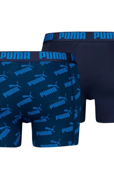 Boxerky Puma Navy Blue - 2 Párů