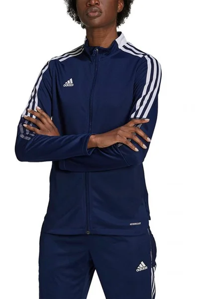 Tmavě modrá dámská mikina Adidas Tiro 21 Track W GK9663