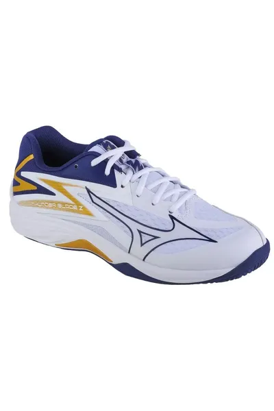 Volejbalové boty Mizuno Thunder Síťovina TPU bílá/modrá