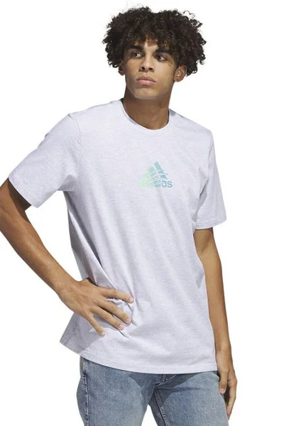 Mužské tričko s logem - Adidas