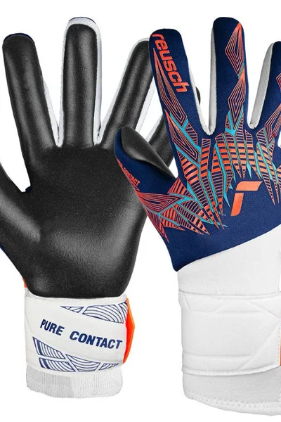 Flexibilní brankářské rukavice Reusch Pure Contact Silver