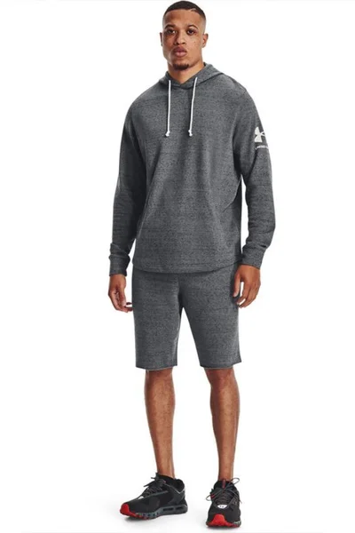 Šedé pánské šortky Under Armour Rival Terry Short M 1361631 012