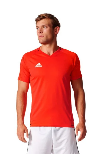 Fotbalové tréninkové tričko adidas Tiro oranžové