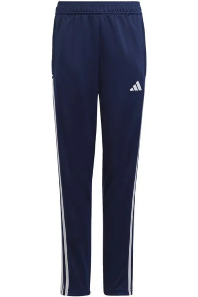 Dětské tmavě modré kalhoty Tiro 23 League Training Adidas