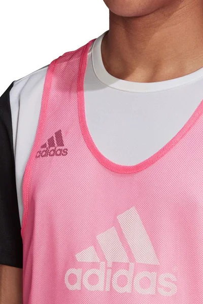 Růžové pánské tílko Adidas Bib 14 M FI4187