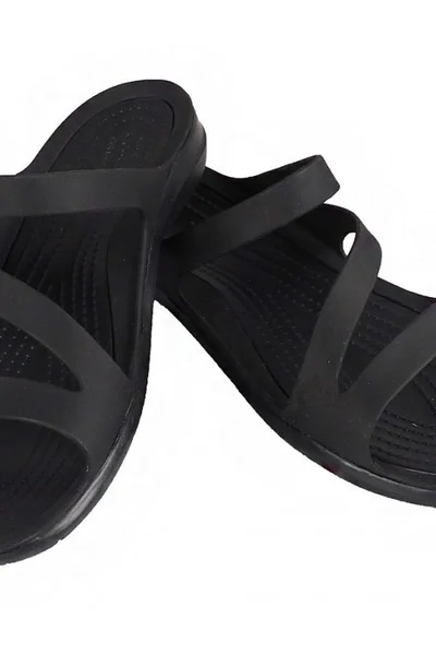 Dámské černé sandály Swiftwater Crocs