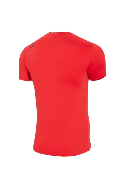 Červené pánské tričko 4F M NOSH4 TSMF002 62S