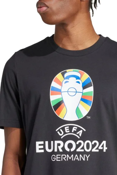 Pánské funkční tričko adidas Euro 2024 černé