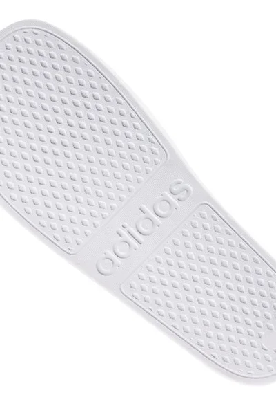 Žabky Adidas Adilette Aqua Comfort - Bílé pánské