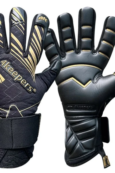 4Keepers Soft Onyx NC M Pánské brankářské rukavice černé