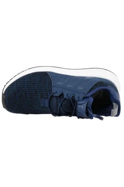 Tmavě modré dětské boty Adidas X_PLR Jr BY9876