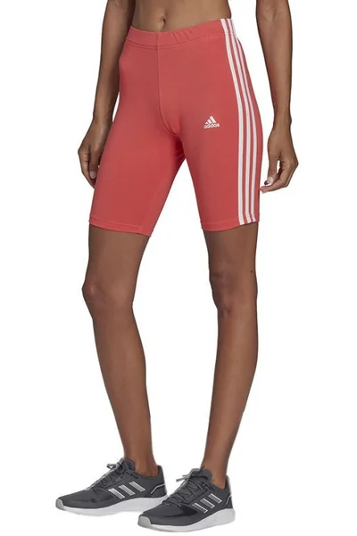 Nazpívací cyklo kraťasy adidas Tight 3-Stripes růžové