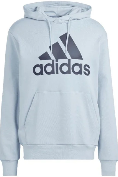 Adidas pánská mikina Essentials Terry Logo Hoodie modrá