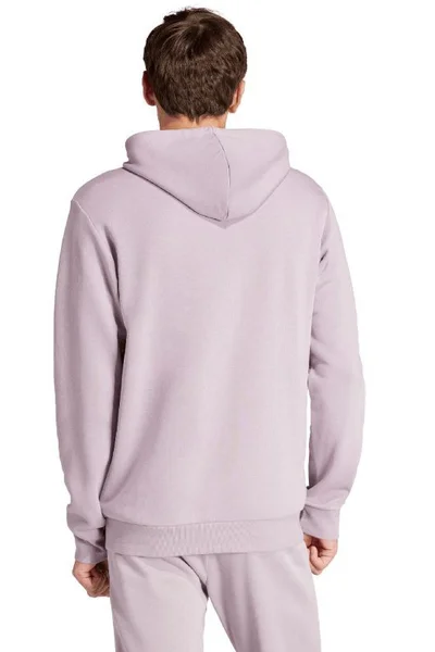 Adidas Pánská Fleece Mikina s Kapucí Essentials Purple