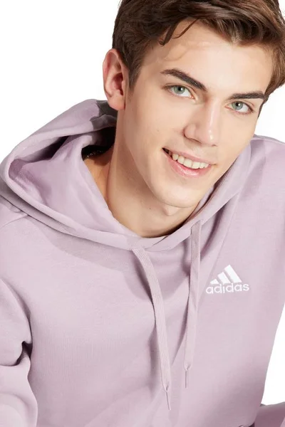 Adidas Pánská Fleece Mikina s Kapucí Essentials Purple