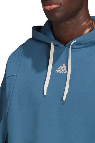 Sportovní pánská mikina adidas s kapucí a kapsou