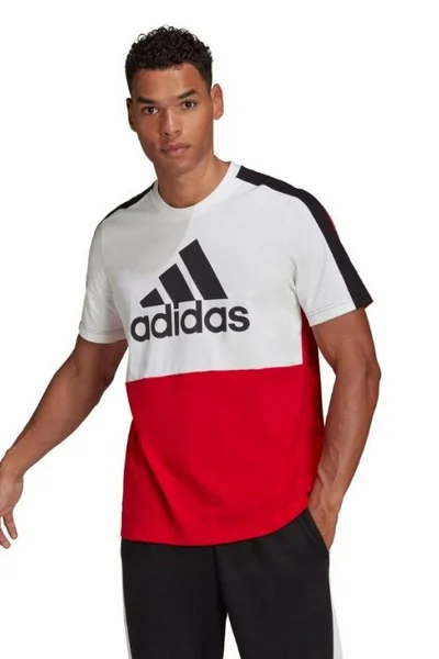 Adidas Pánské Barevné Funkční Tričko Essentials