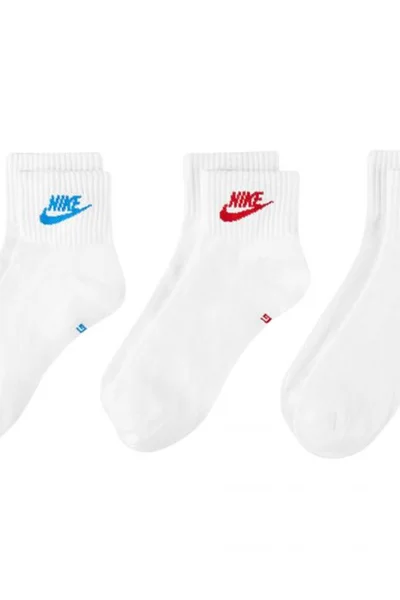 Sportovní ponožky Nike Everyday Essential bílé - 3 páry Nike SPORTSWEAR