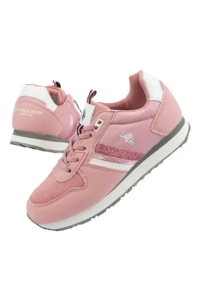 Dámské růžové tenisky U bot.S. Polo Assn.