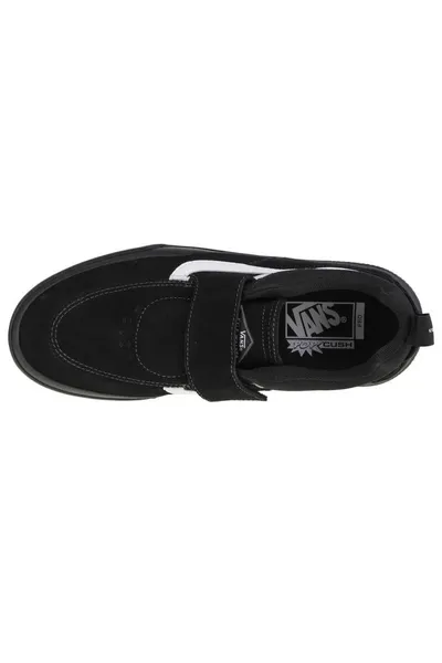 Černé sportovní boty pro pány od Vans s suchým zipem