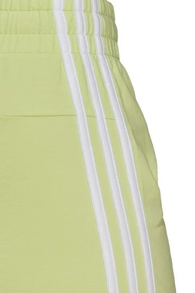 Dámské šortky adidas Essentials Slim 3-Stripes zelené