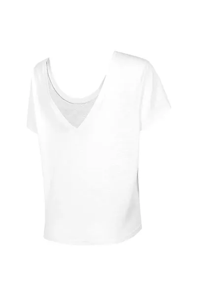 Bílé dámské tričko 4F W H4L22-TSD034 10S