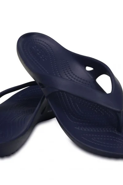 Modré dámské žabky Crocs Kadee II Flip W 202492 410