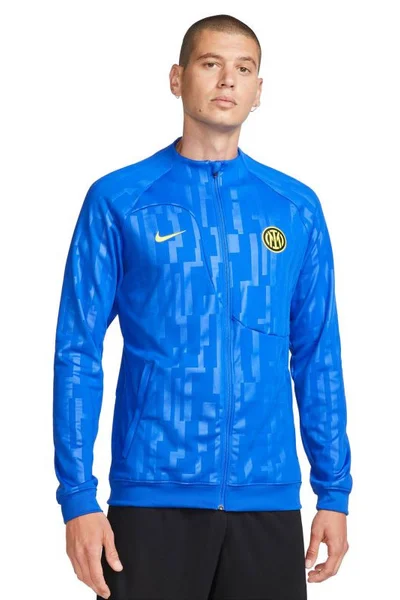 Nike Modrá Inter Milan pánská zipová mikina