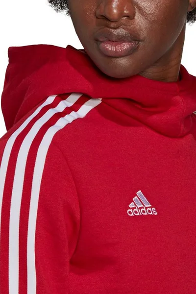 Červená dámská mikina Adidas Tiro 21 Sweat Hoody W GM7327