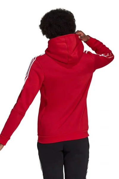 Červená dámská mikina Adidas Tiro 21 Sweat Hoody W GM7327