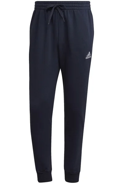 ADIDAS Pánské sportovní kalhoty Essentials Fleece navy blue