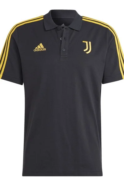 Adidas Juventus Turín Pánské Polo Triko - Černé