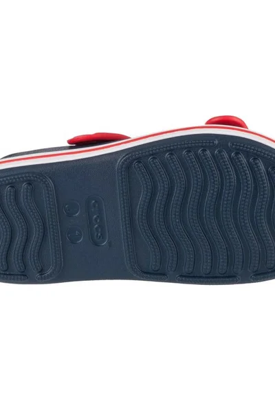 Růžové dětské sandály Crocs Crocband Cruiser s pásky