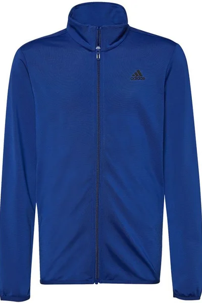 Adidas Dětská tepláková souprava Essentials černá/modrá