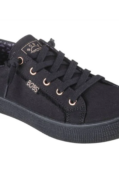 Komfortní černé tenisky BOBS B Extra Cute Skechers